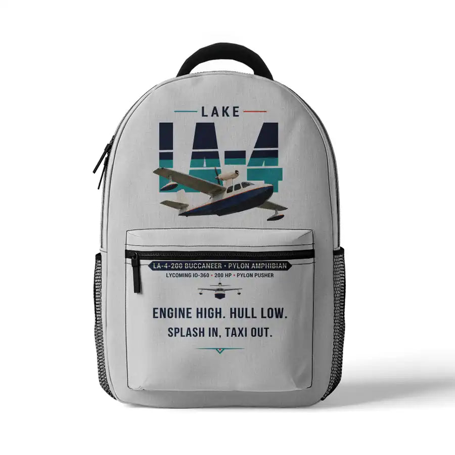 Lake LA-4-200 Buccaneer - 3D Backpack - Original - White