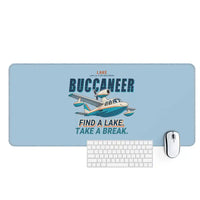Thumbnail for Lake LA-4-200 Buccaneer - Cartoon - Desk Mat - Light Blue