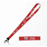 Thumbnail for Lake LA-4-200 Buccaneer Lanyard & ID Holders lanyard - Cartoon - Red