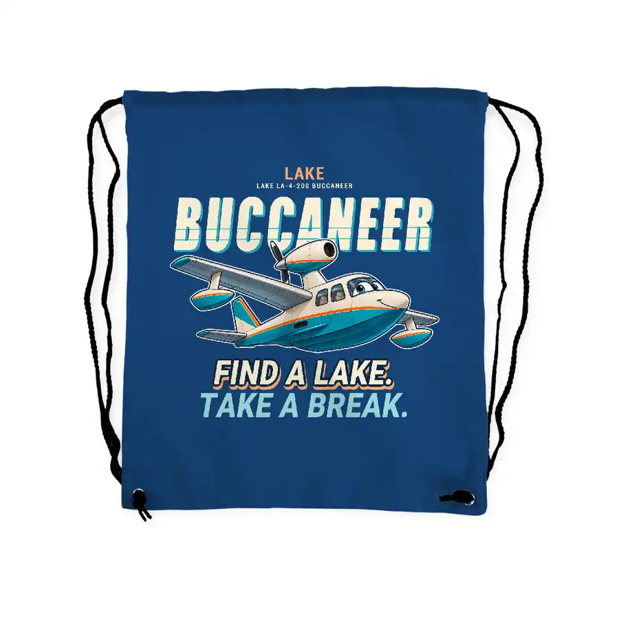 Lake LA-4-200 Buccaneer - Drawstring Bag - Cartoon - Blue