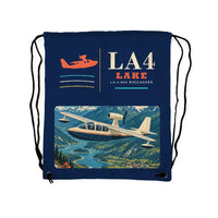 Thumbnail for Lake LA-4-200 Buccaneer - Drawstring Bag - Classic - Dark Blue