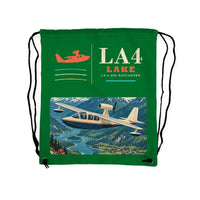 Thumbnail for Lake LA-4-200 Buccaneer - Drawstring Bag - Classic - Green