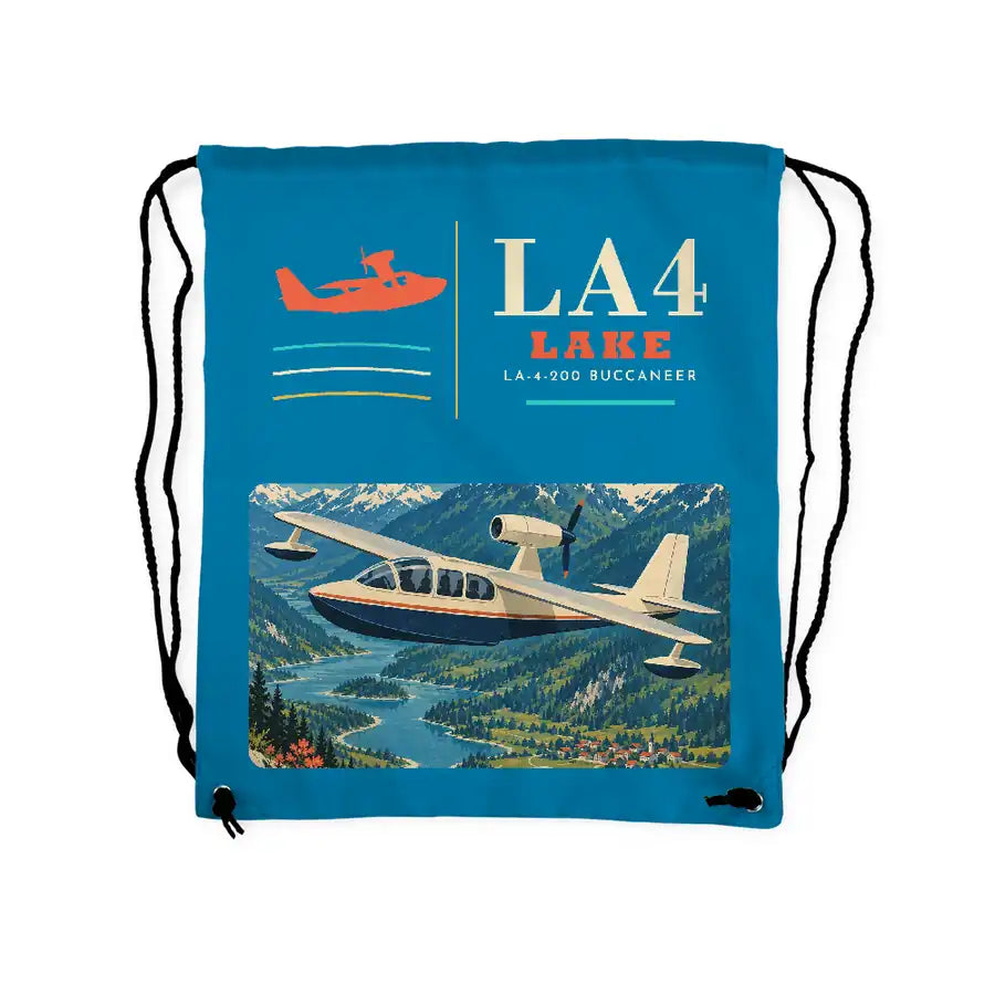 Lake LA-4-200 Buccaneer - Drawstring Bag - Classic - Light Blue