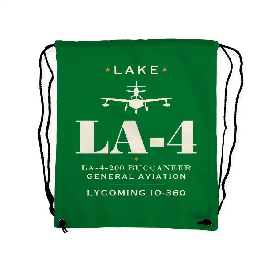 Lake LA-4-200 Buccaneer - Drawstring Bag - Heritage - Green