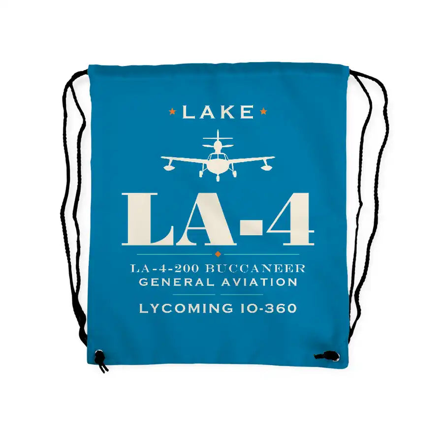 Lake LA-4-200 Buccaneer - Drawstring Bag - Heritage - Light Blue