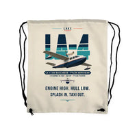 Thumbnail for Lake LA-4-200 Buccaneer - Drawstring Bag - Original - Beige