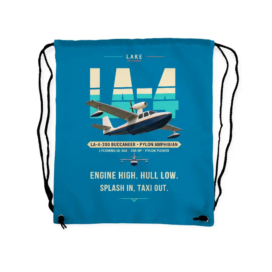 Lake LA-4-200 Buccaneer - Drawstring Bag - Original - Light Blue