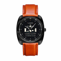 Thumbnail for Lake LA-4-200 Buccaneer - Heritage - Luxury Cushion - Black and Light Brown Strap