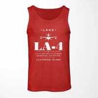 Thumbnail for Lake LA-4-200 Buccaneer - Heritage - Tank Top - Red