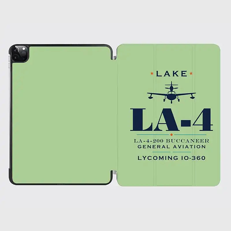 Lake LA-4-200 Buccaneer - Heritage - iPad Case - Light Green