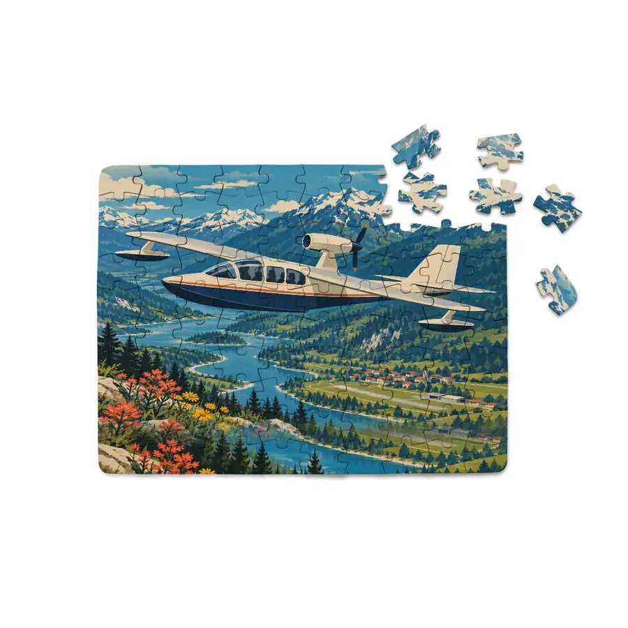 Lake LA-4-200 Buccaneer - Horizontal - Canvas Puzzle