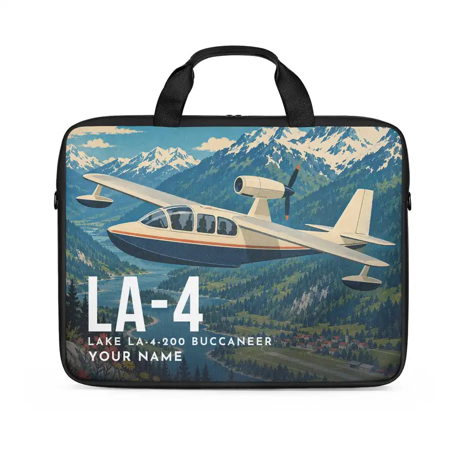 Lake LA-4-200 Buccaneer - Laptop Bag + Name