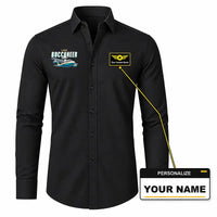 Thumbnail for Lake LA-4-200 Buccaneer - Long Sleeve Shirt - Cartoon - Black + NAME