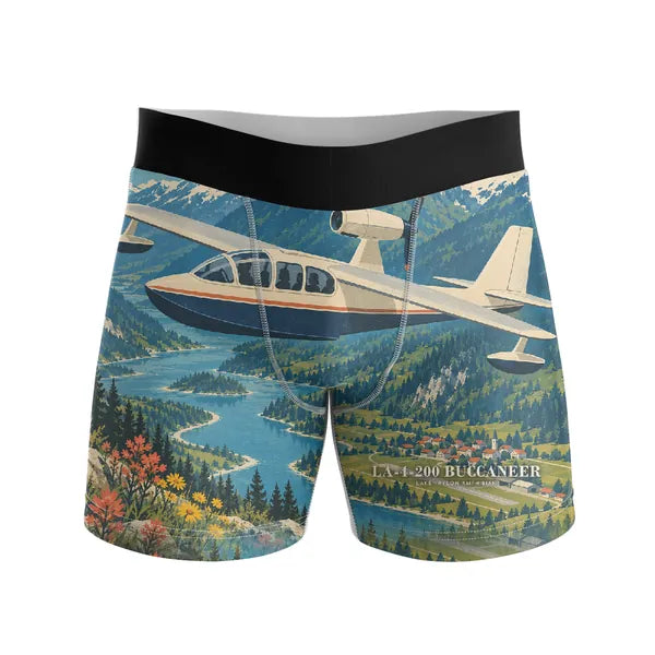 Lake LA-4-200 Buccaneer - Men Boxers - 3D - Full Print