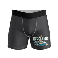 Thumbnail for Lake LA-4-200 Buccaneer - Men Boxers - Cartoon - Black