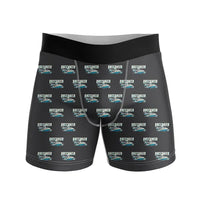 Thumbnail for Lake LA-4-200 Buccaneer - Men Boxers - Cartoon Pattern - Black