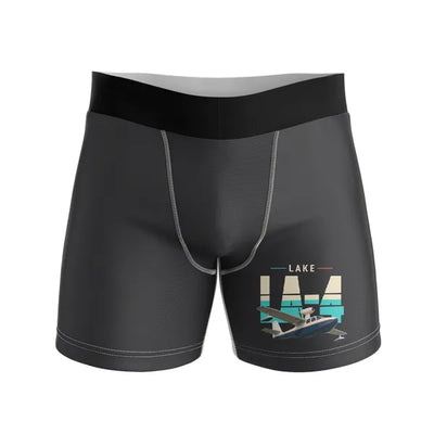 Lake LA-4-200 Buccaneer - Men Boxers - Original - Black
