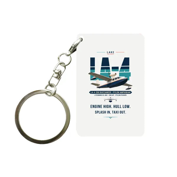 Lake LA-4-200 Buccaneer - Original - Key Chain - White