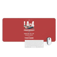Thumbnail for Lake LA-4-200 Buccaneer - Original + Name - Desk Mat - Red