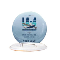 Thumbnail for Lake LA-4-200 Buccaneer - Original + Name - Pin - Light Blue