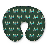 Thumbnail for Lake LA-4-200 Buccaneer - Original Seamless - Travel Pillow - Alpine Green