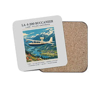 Thumbnail for Lake LA-4-200 Buccaneer - Poster - Coaster - Light Gray