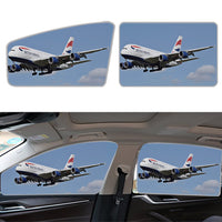 Thumbnail for Landing British Airways A380 Designed Car Sun Shade (Side window)