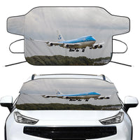 Thumbnail for Landing KLM's Boeing 747  Designed Car Windshield Snow Covers