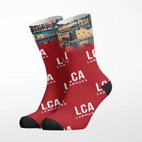 Thumbnail for Larnaka International Airport (LCA) - Socks - Red