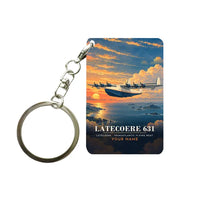 Thumbnail for Latecoere 631 - 3D + Name - Key Chain - Full Print