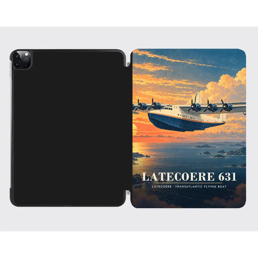 Latecoere 631 - 3D - iPad Case - Black