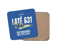 Thumbnail for Latecoere 631 - Cartoon - Coaster - Blue