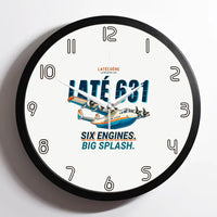 Thumbnail for Latecoere 631 - Cartoon - Framed - White