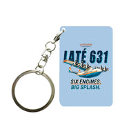 Thumbnail for Latecoere 631 - Cartoon - Key Chain - Light Blue