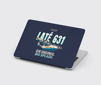 Thumbnail for Latecoere 631 - Cartoon - MacBook Case - Navy Blue