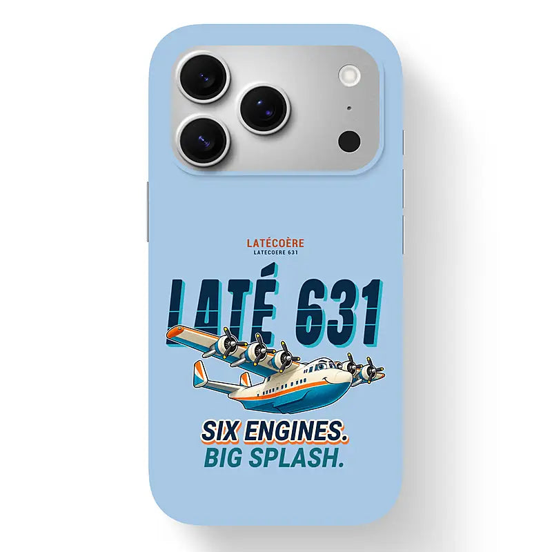 Latecoere 631 - Cartoon - MagSafe iPhone 17 Pro - Light Blue