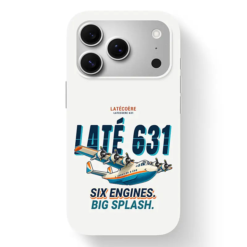 Latecoere 631 - Cartoon - MagSafe iPhone 17 Pro - White