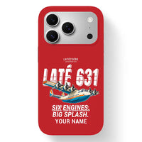 Thumbnail for Latecoere 631 - Cartoon + Name - MagSafe iPhone 17 Pro - Red