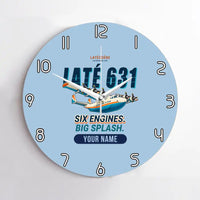 Thumbnail for Latecoere 631 - Cartoon + Name - No Frame - Light Blue