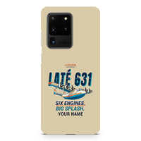 Thumbnail for Latecoere 631 - Cartoon + Name - Samsung Case - Beige