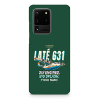 Thumbnail for Latecoere 631 - Cartoon + Name - Samsung Case - Dark Green