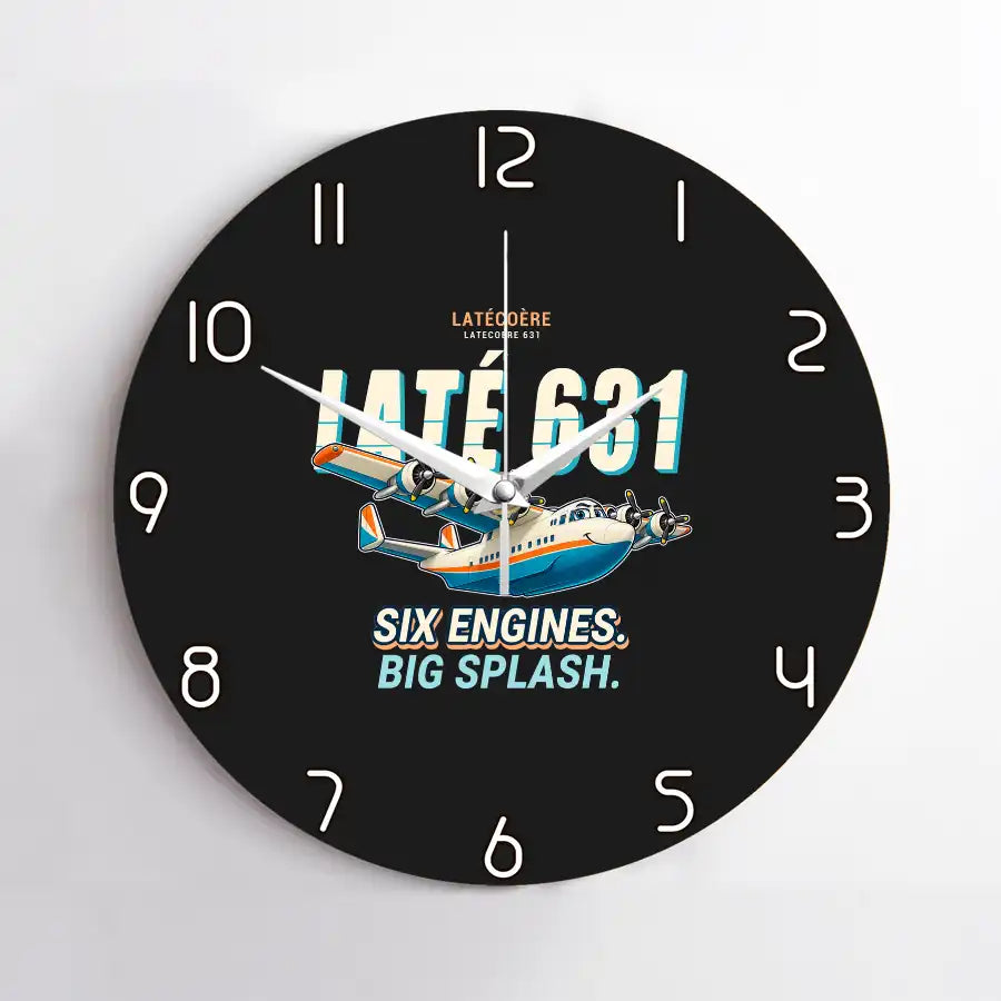 Latecoere 631 - Cartoon - No Frame - Black