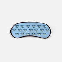 Thumbnail for Latecoere 631 - Cartoon Pattern - Sleep Mask - Light Blue