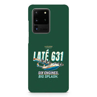 Thumbnail for Latecoere 631 - Cartoon - Samsung Case - Dark Green