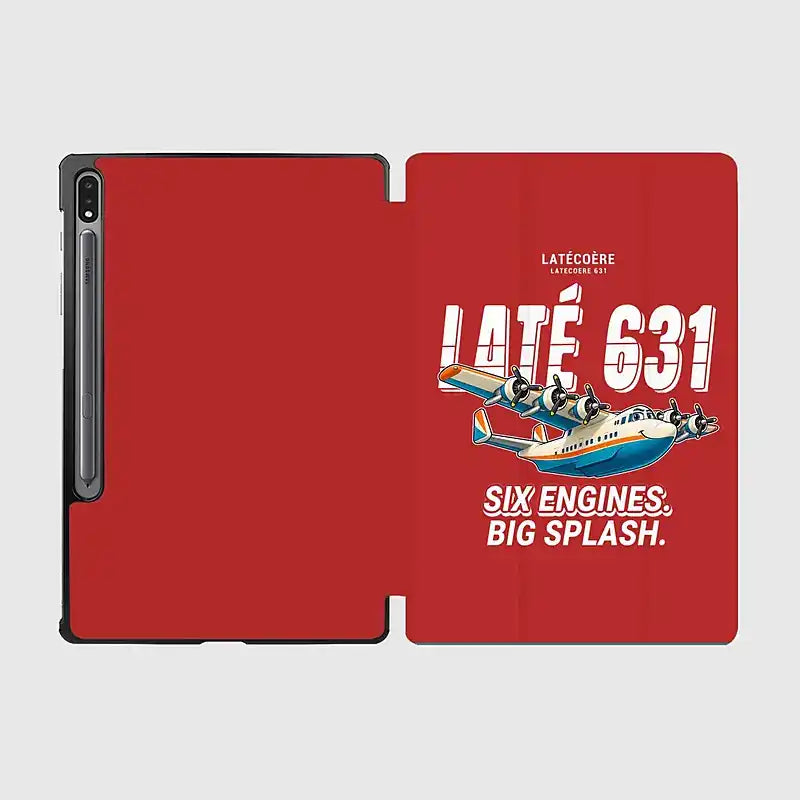 Latecoere 631 - Cartoon - Samsung Tablet - Red