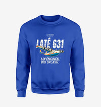 Thumbnail for Latecoere 631 - Cartoon - Sweatshirt - Blue