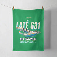 Thumbnail for Latecoere 631 - Cartoon - Towel - Green