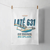 Thumbnail for Latecoere 631 - Cartoon - Towel - White