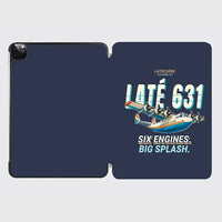 Thumbnail for Latecoere 631 - Cartoon - iPad Case - Navy Blue