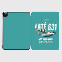 Thumbnail for Latecoere 631 - Cartoon - iPad Case - Turquoise